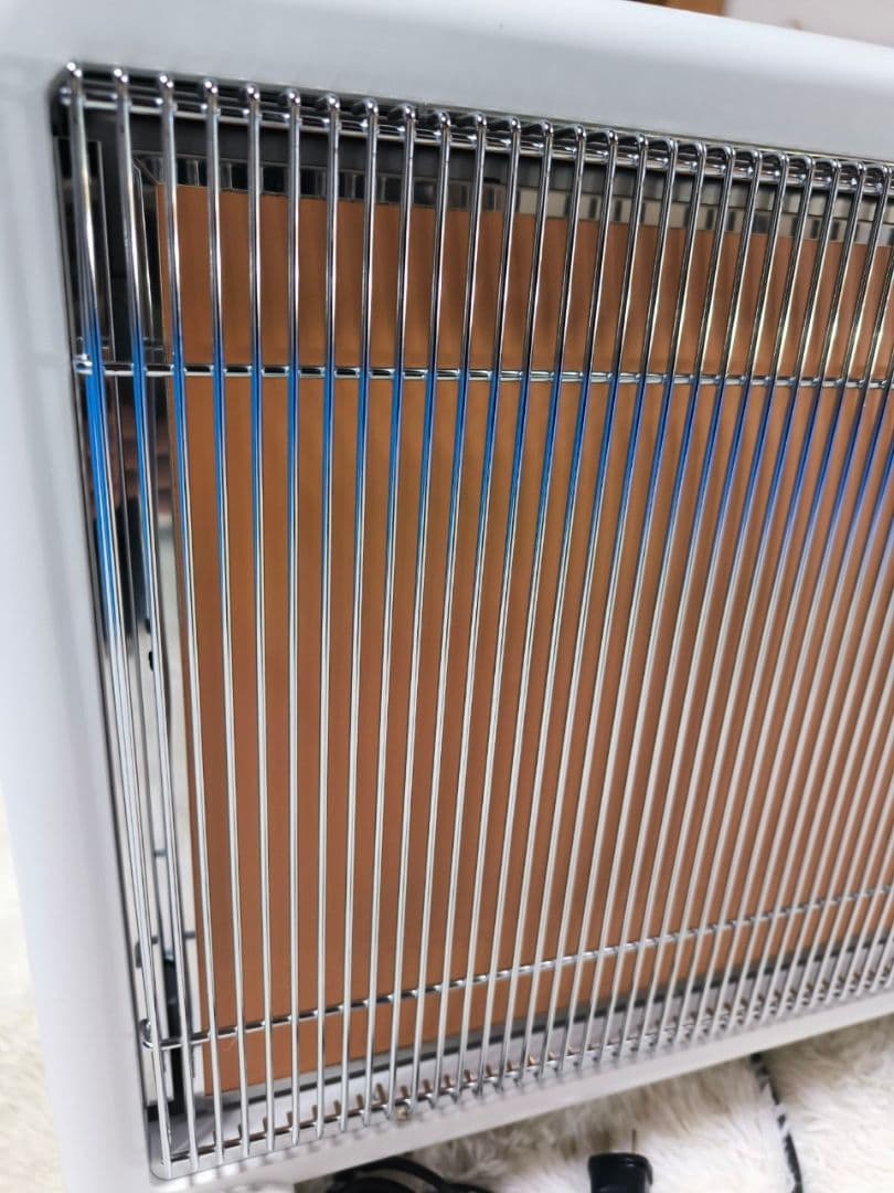 サンルミエ タイマー付 遠赤外線暖房器 E800L-TM ホワイト