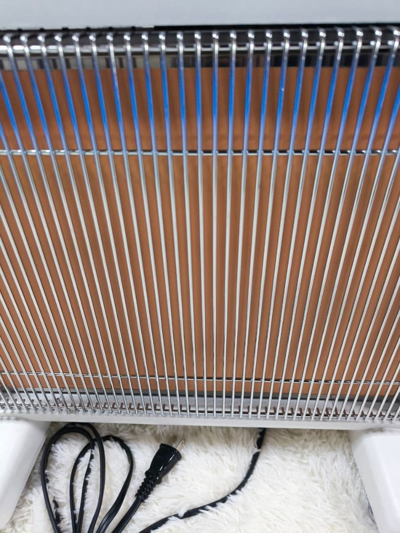 サンルミエ タイマー付 遠赤外線暖房器 E800L-TM ホワイト