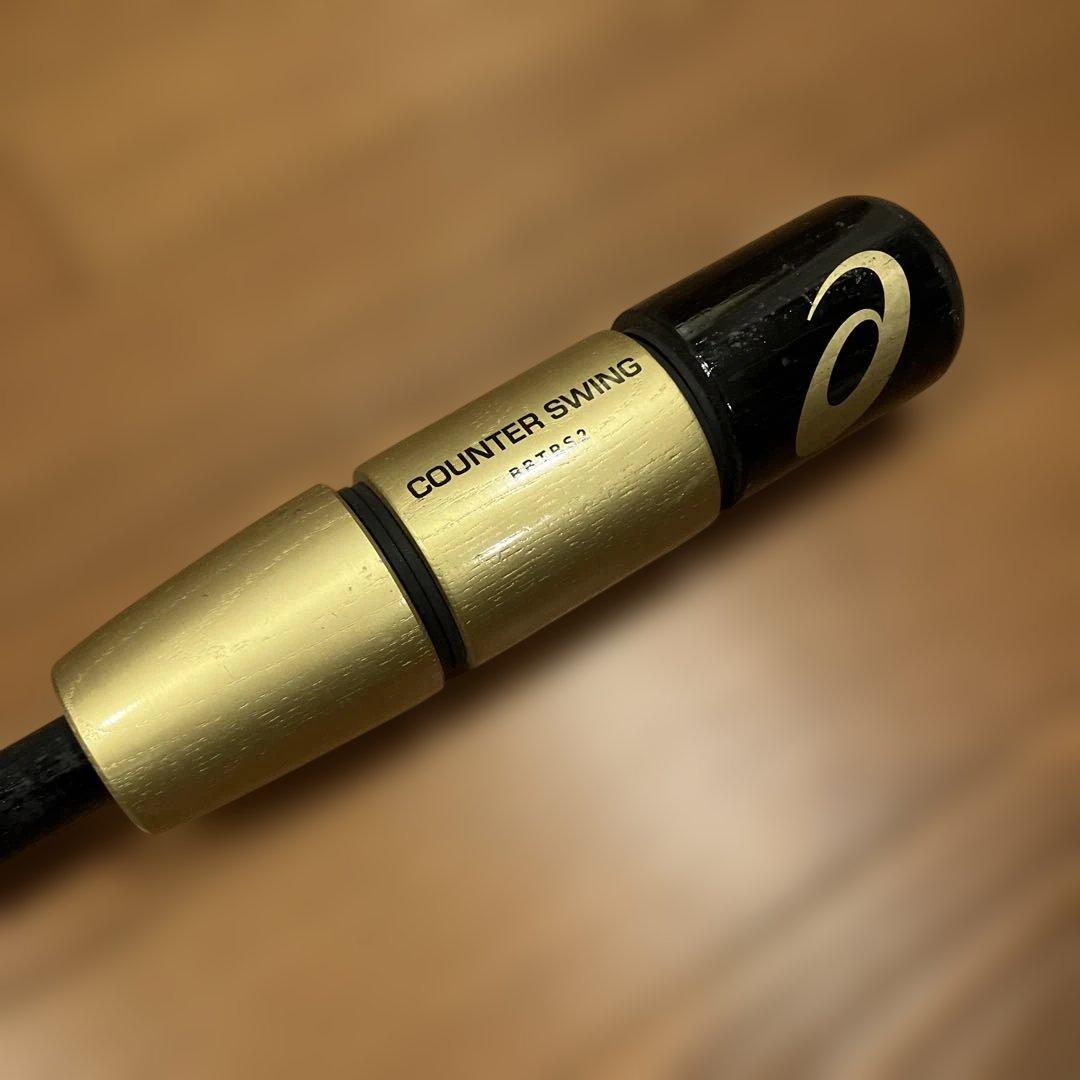 アシックス カウンタースイング BBTRS2 78cm ゴールド/ブラック