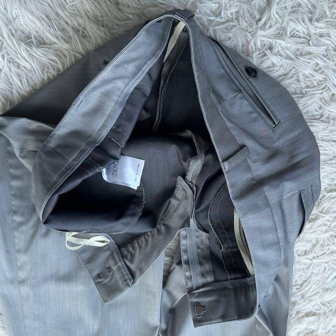 美品✨23区　パンツスーツ　グレー　ストレッチ　大きいサイズ　セレモニー　44