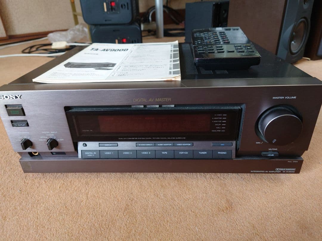 SONY AVアンプ TA-AV900D