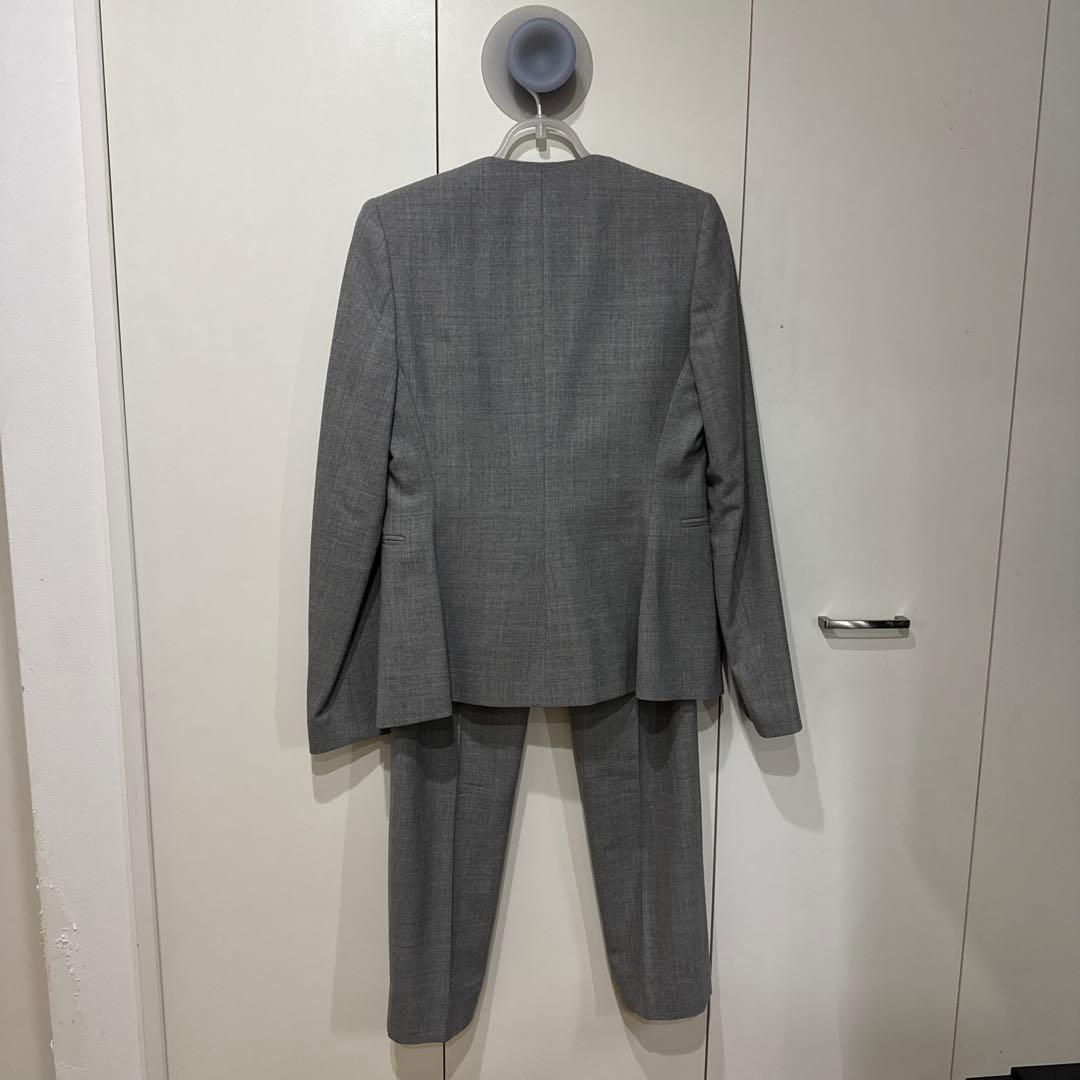 【美品】【Theory】グレー ビジネスパンツスーツ（上下）