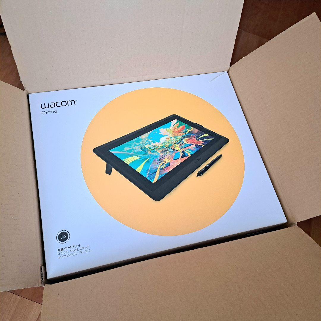 ワコム cintiq16 DTK1660K0D 付属品完品 ほぼ未使用動作確認済