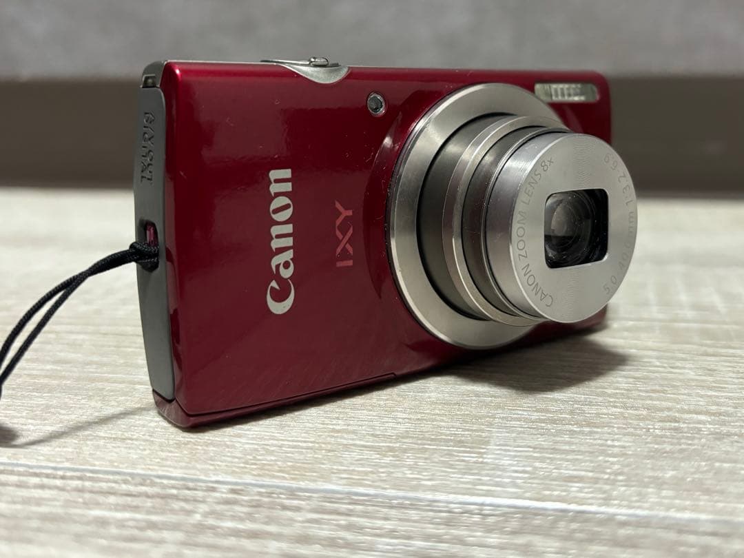 Canon IXY180レッドコンパクトデジタルカメラ