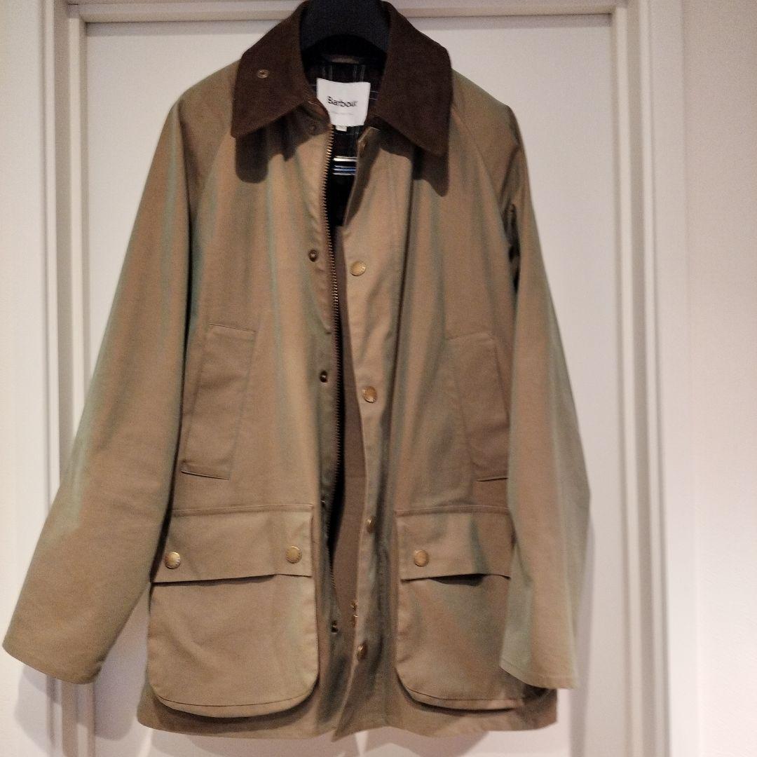 BEAMS F 別注バブアーBEDALE 玉虫色 38