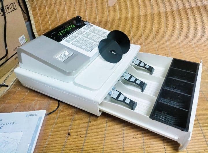 カシオレジスター　SE-S30　人気機種　コンパクト　送料無料　266617