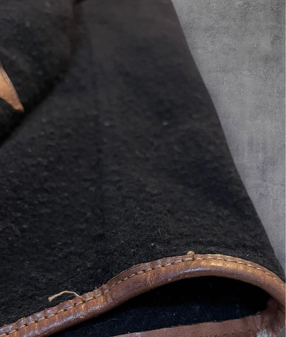 【希少ヴィンテージ】イルビゾンテ レザー×ウール ダッフルコート 2way