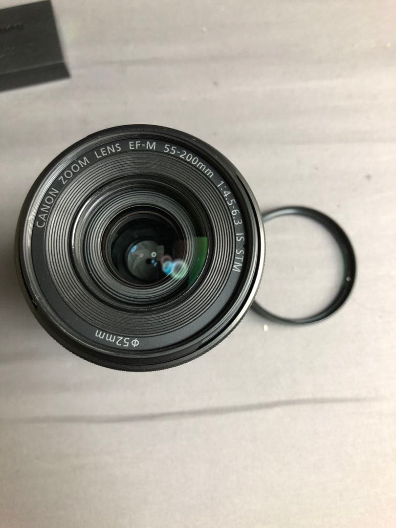 ▲【美品】Canon EOS M6 ダブルズームキット　バッテリー2つ付き