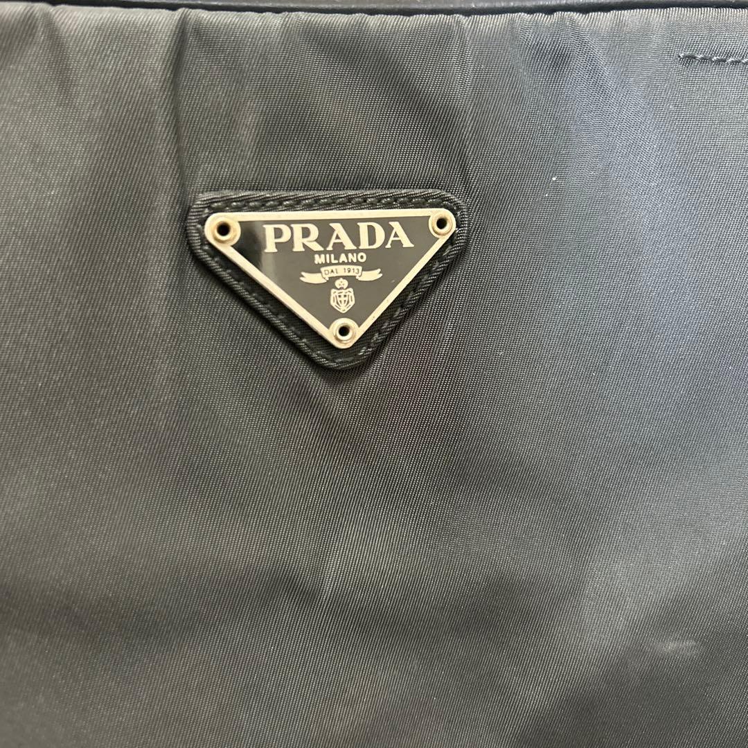 バッグ 00s archive prada plate hand bag y2k