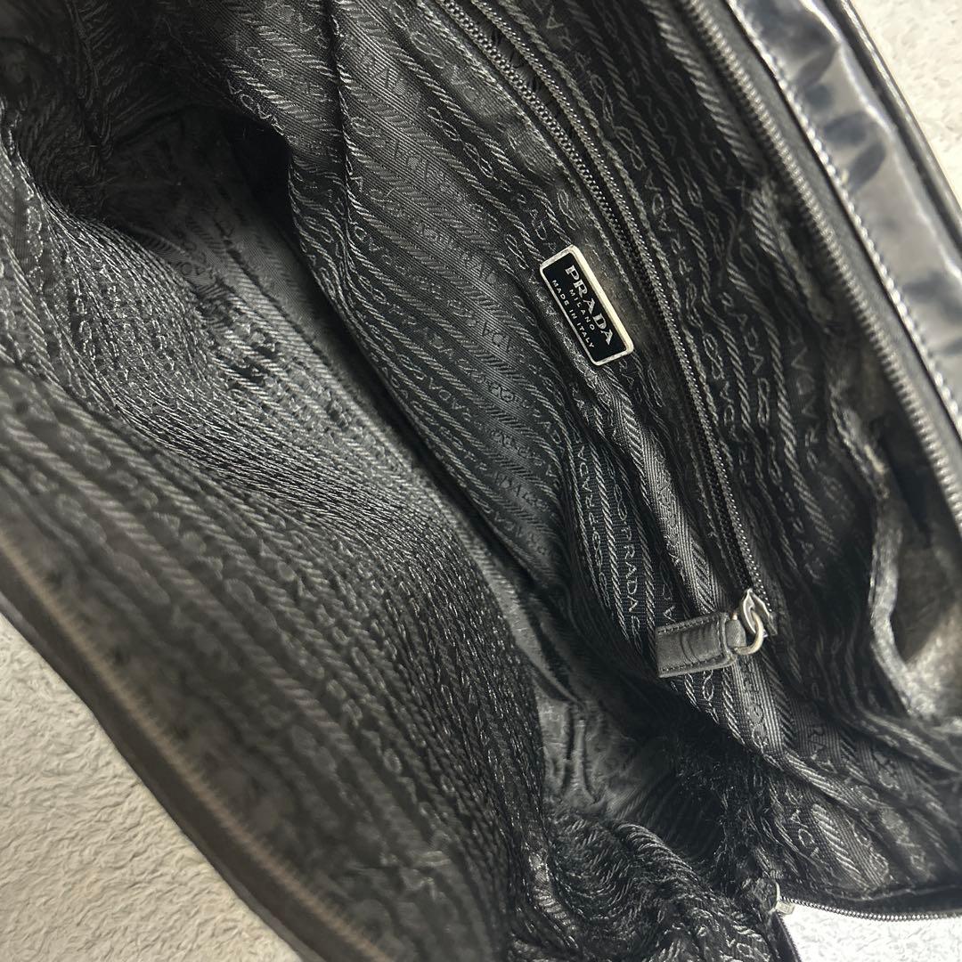 バッグ 00s archive prada plate hand bag y2k