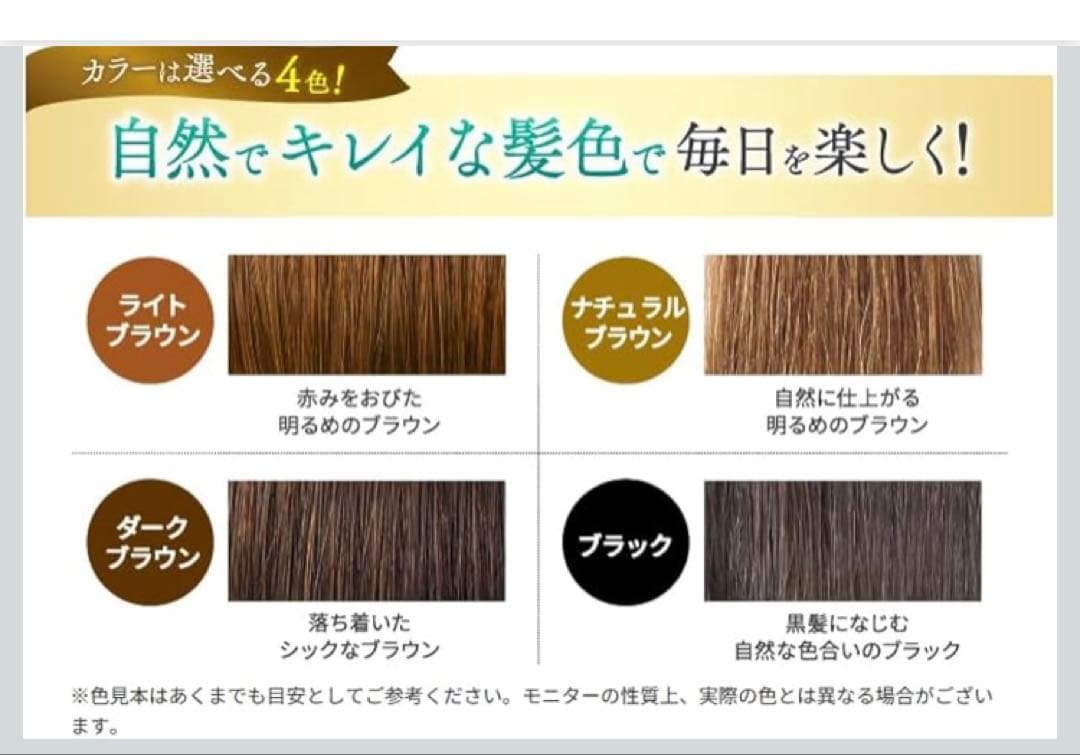 【特価☆定価73%OFF☆10本】利尻白髪かくし ナチュラルブラウン　ひと塗り