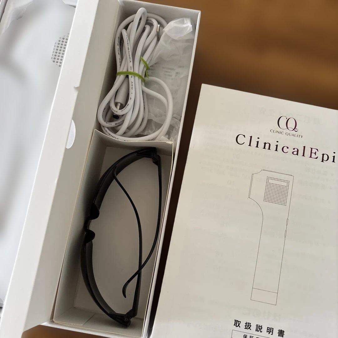 ClinicalEpi 脱毛器 本体と付属品