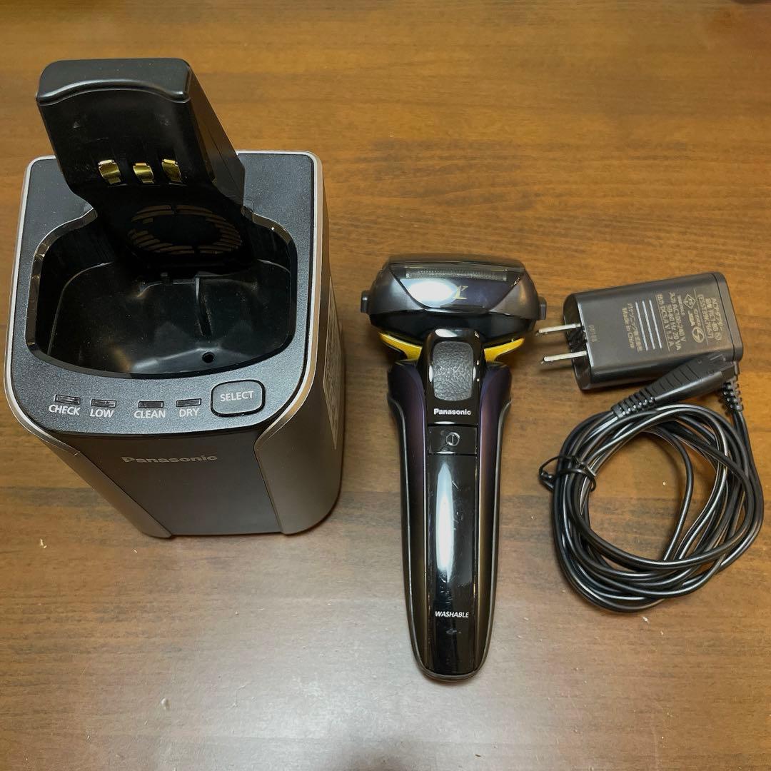 Panasonic ラムダッシュ ES-LV7E 青　自動洗浄器付き