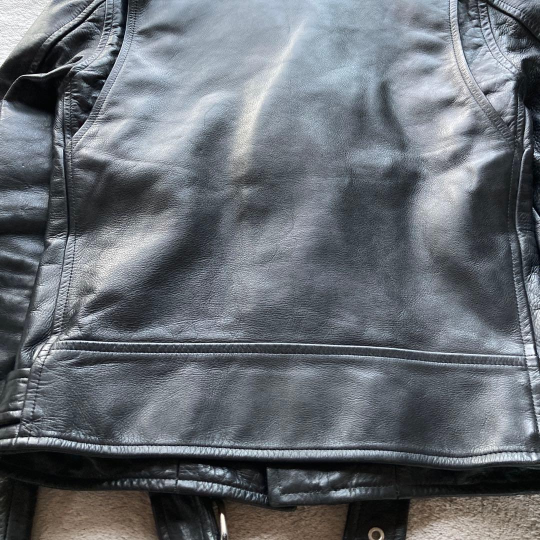 Lithium Homme リチウムオム　 レザー　ダブルライダース 42