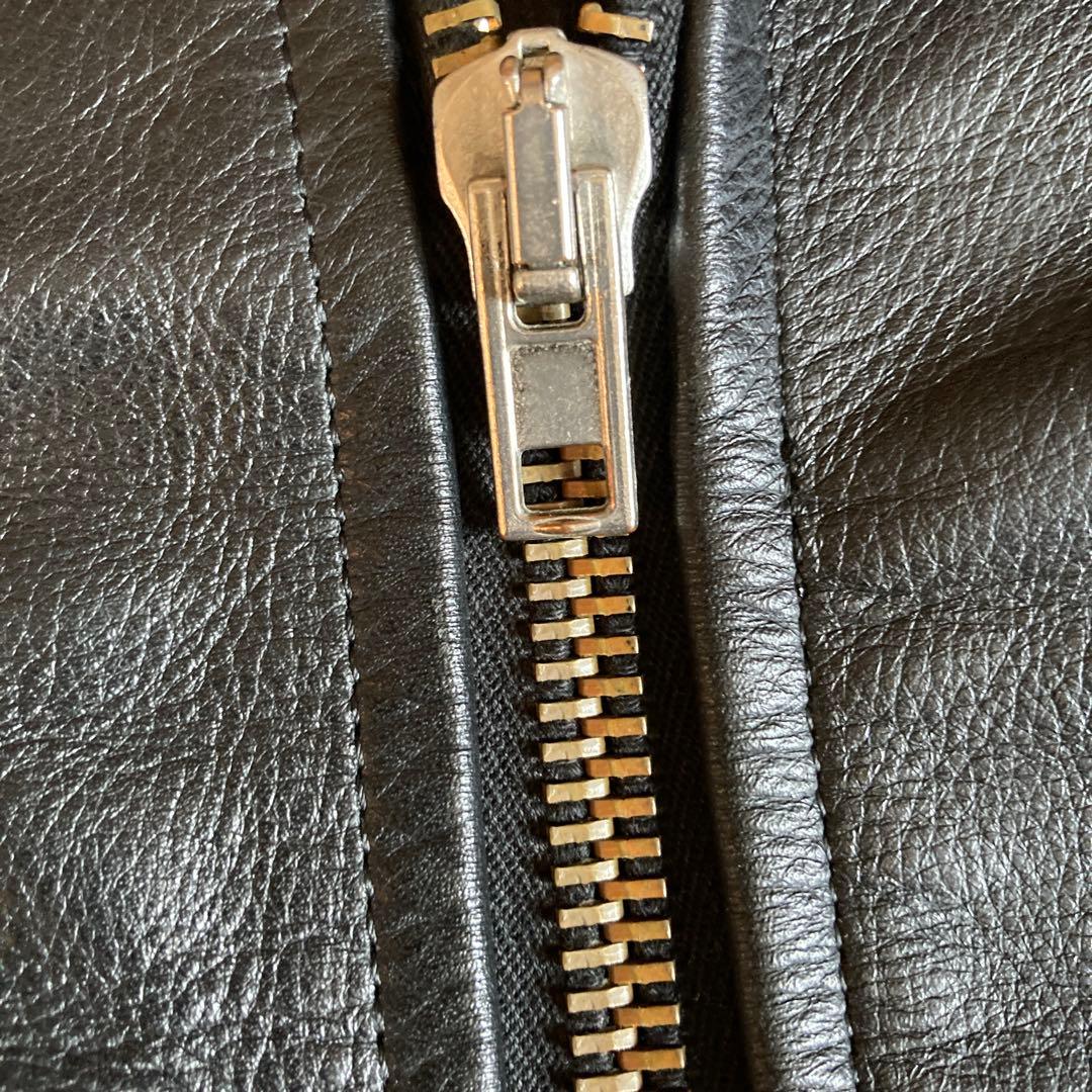 Lithium Homme リチウムオム　 レザー　ダブルライダース 42