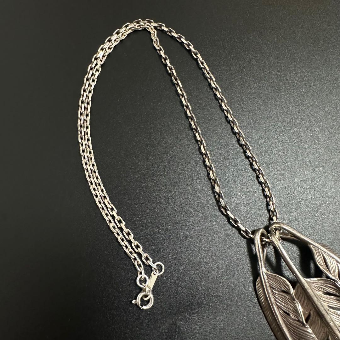 TMT×HARIM 3連フェザーネックレス ティーエムティー ハリム SV925