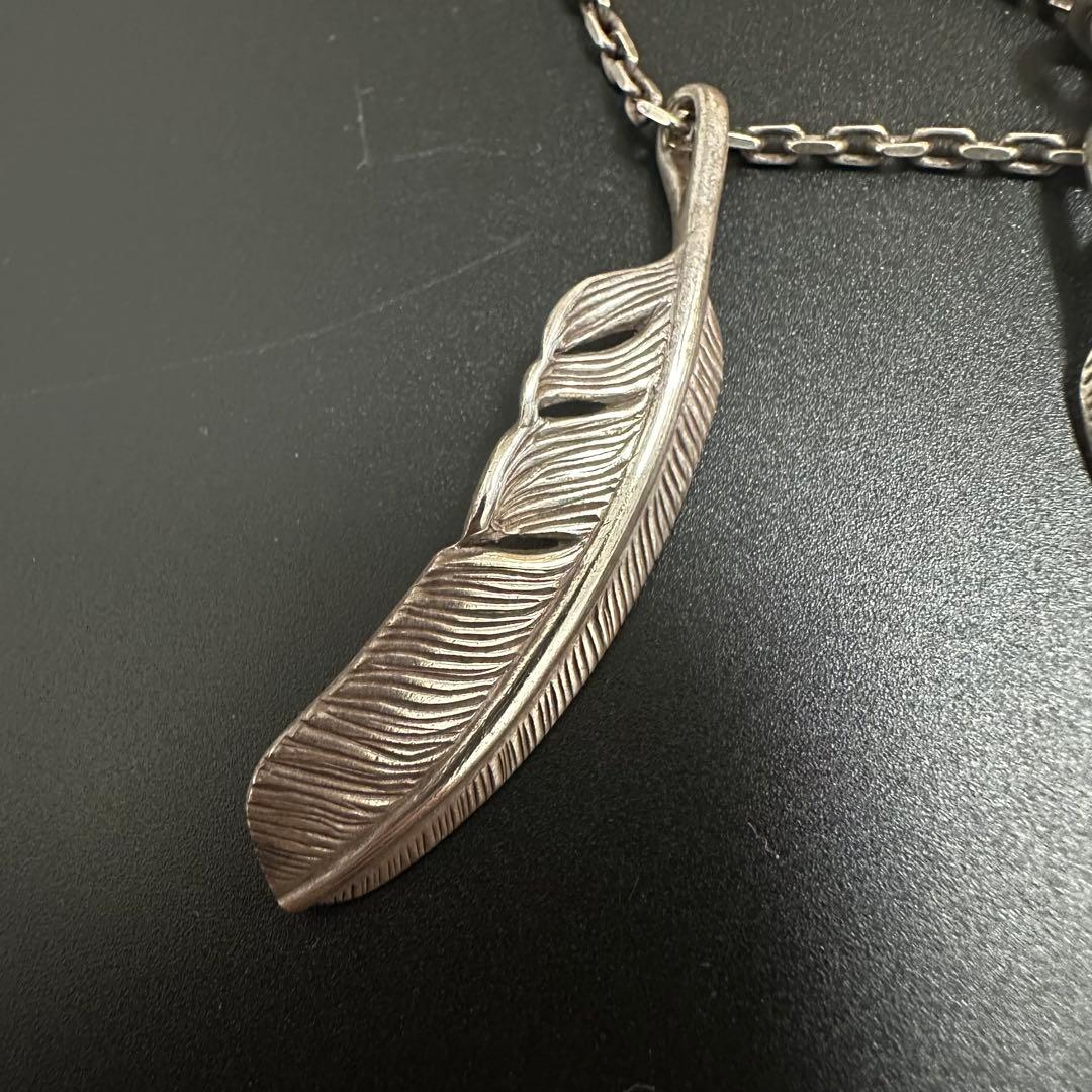 TMT×HARIM 3連フェザーネックレス ティーエムティー ハリム SV925