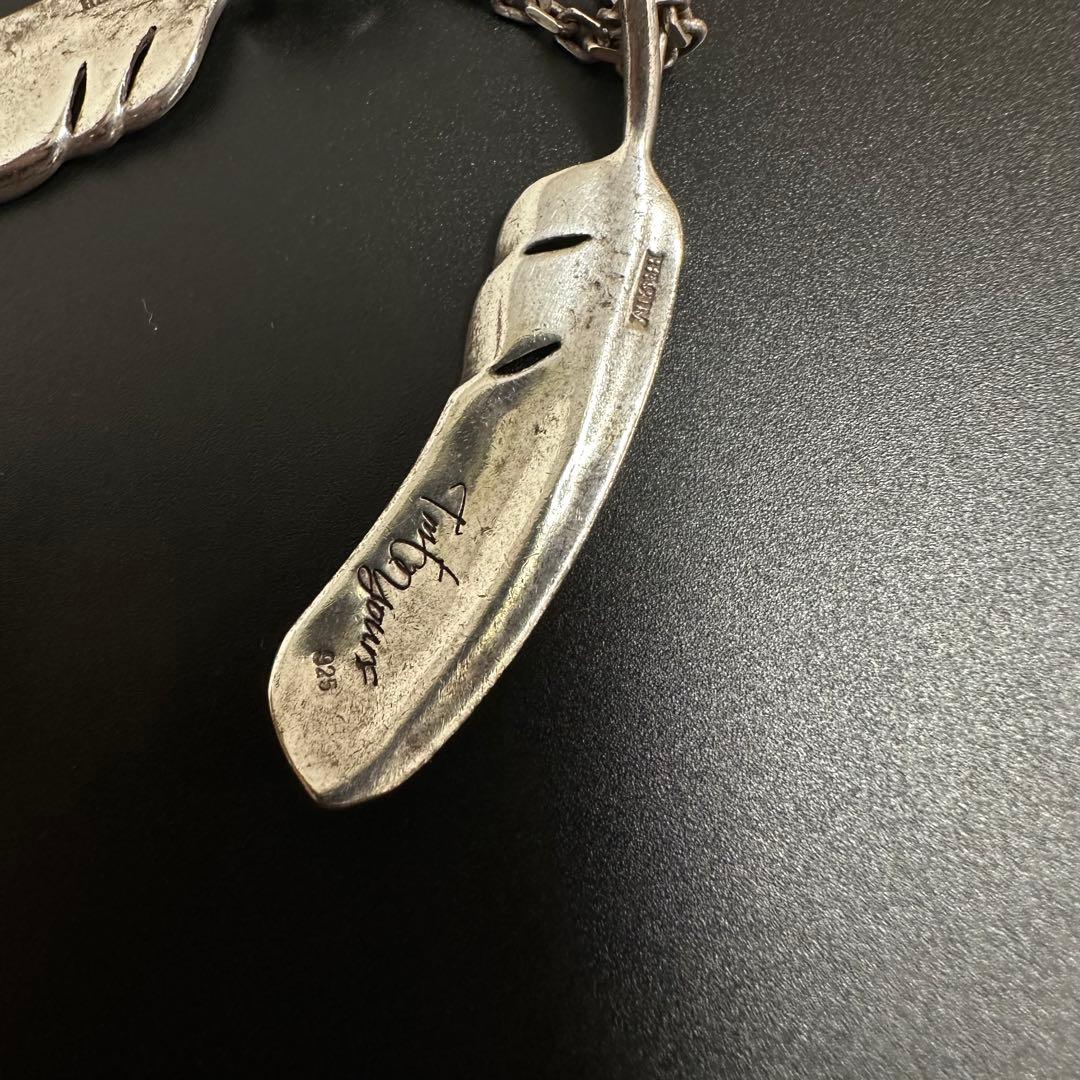 TMT×HARIM 3連フェザーネックレス ティーエムティー ハリム SV925