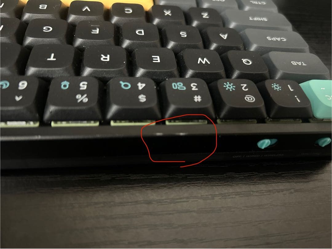 nuphy Air60 V2 メカニカルキーボード