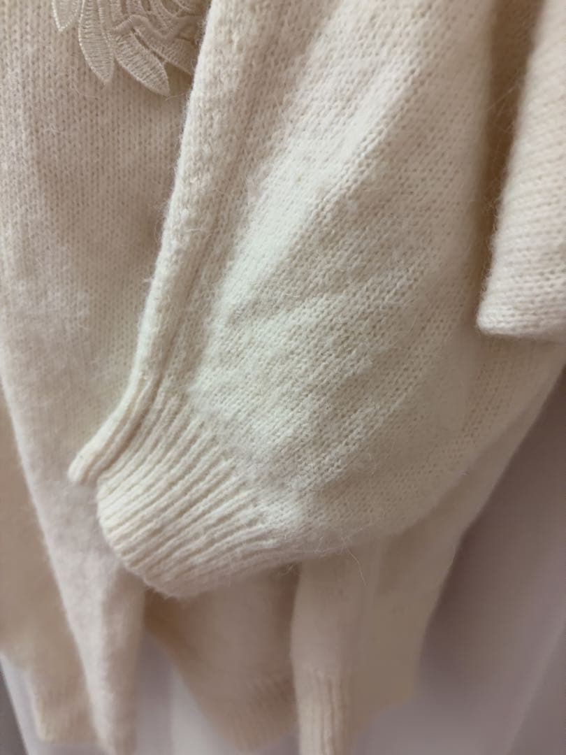 SNIDEL レーストリミングオフショルプルオーバー スナイデル ニット