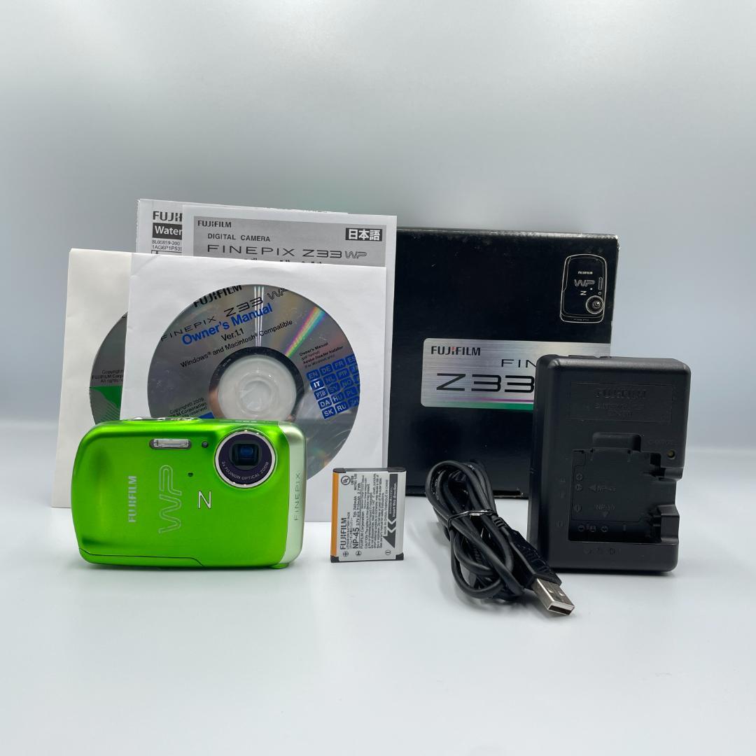 【動作品・転送特典無料あり】FUJIFILM FINEPIX Z33WP