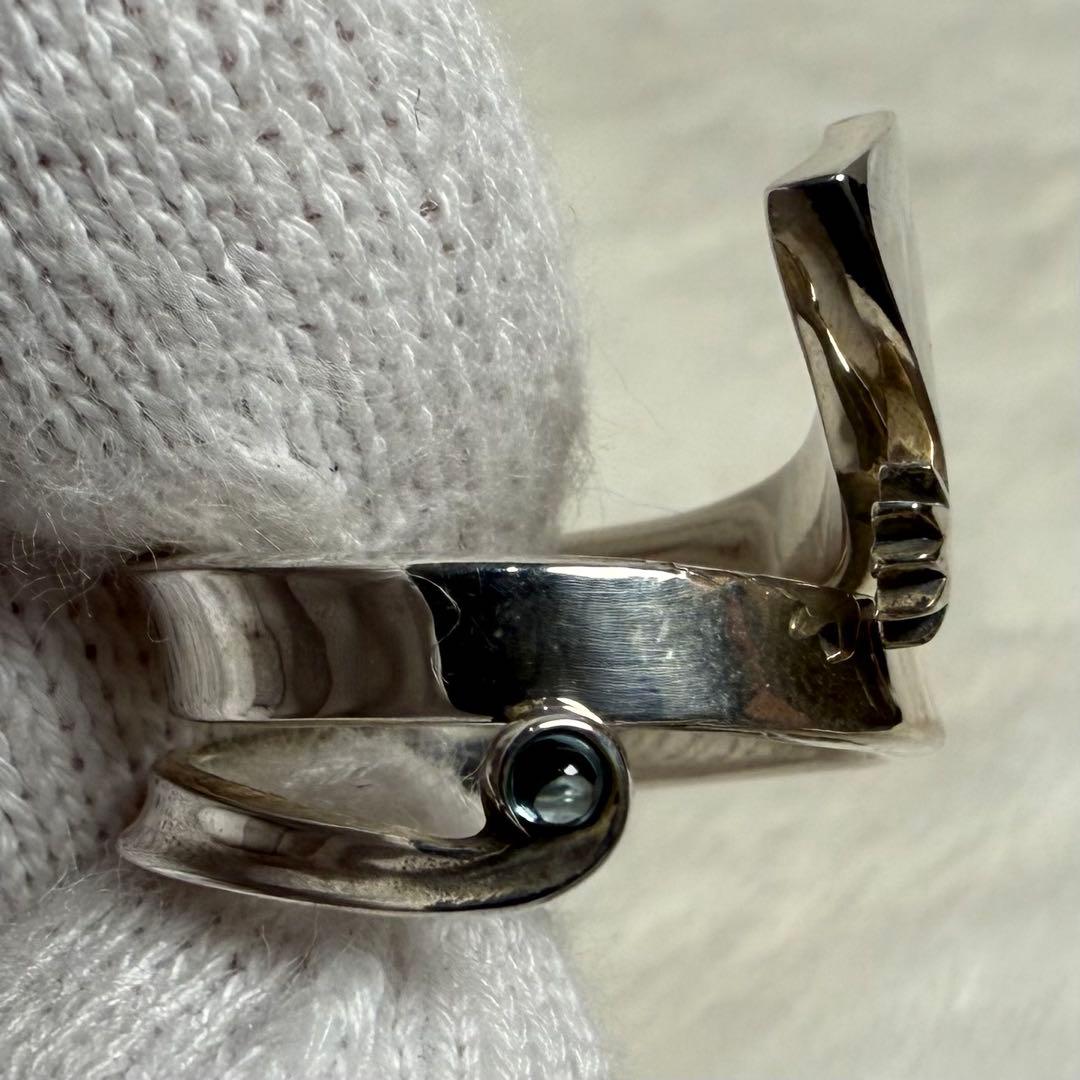 【希少】CLOUD NINE × 水木しげる 一反木綿 リング 925 14号