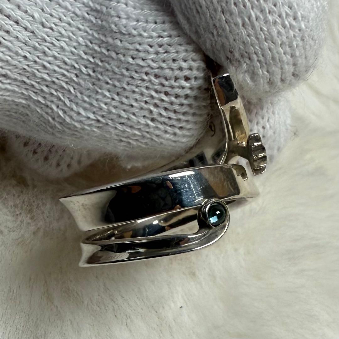 【希少】CLOUD NINE × 水木しげる 一反木綿 リング 925 14号