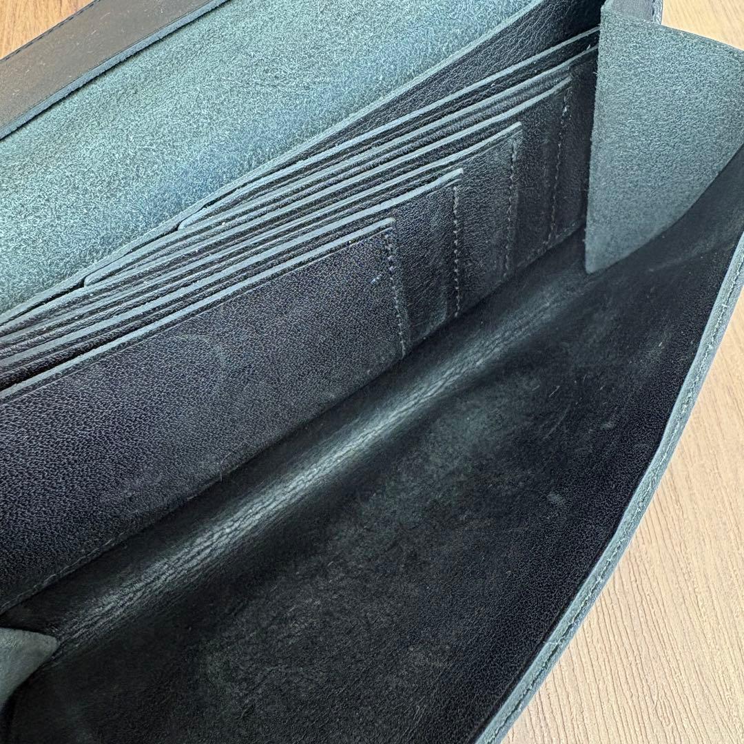 STATUSY il mode ステータシー イルモード　長財布 黒