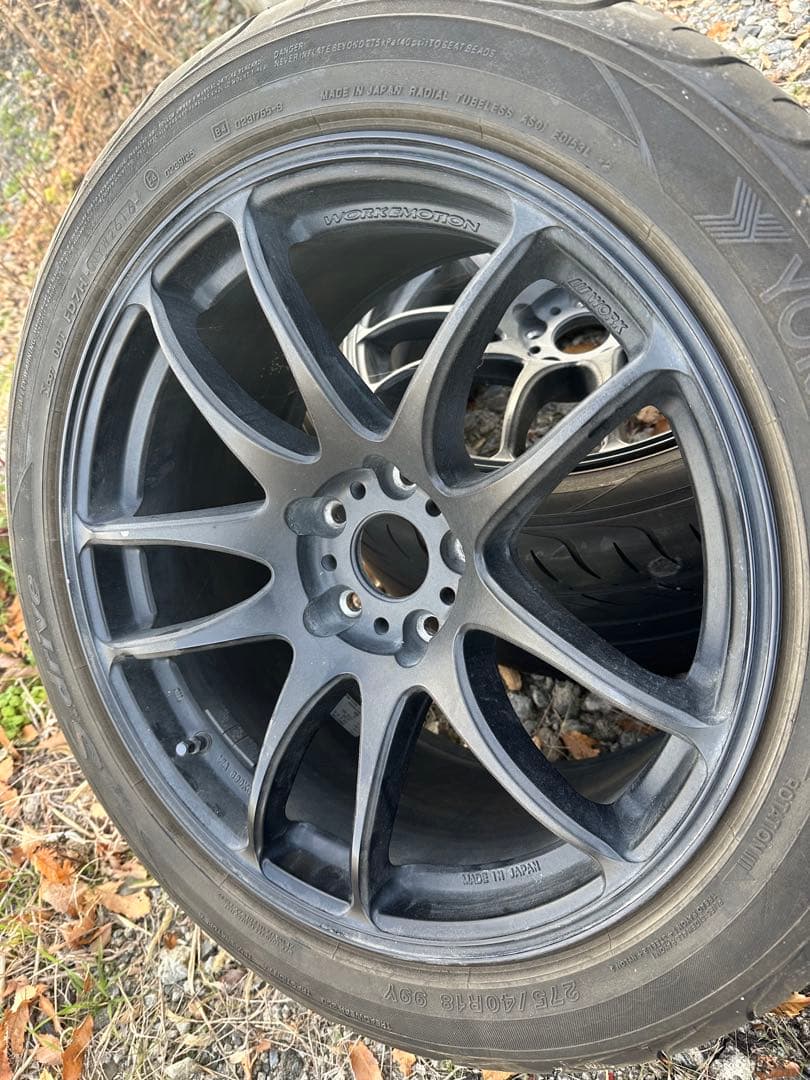 ワークエモーション　極　work 18インチ ホイールセット