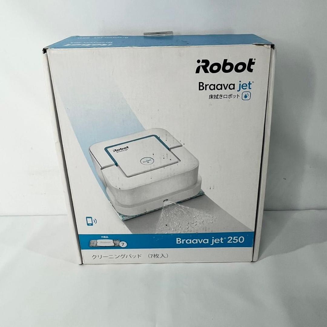 【美品】iRobot Braava jet 250 本体 クリーニングパッド付き