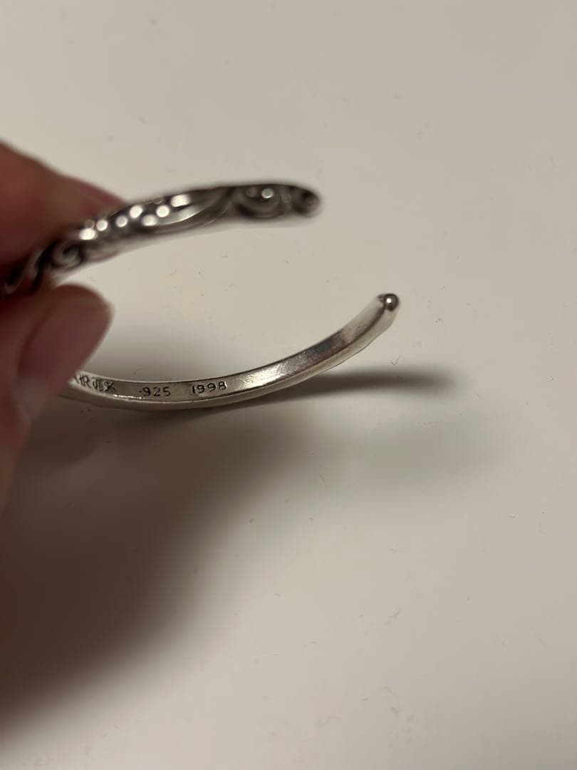 ‼️最終価格‼️【Chrome Hearts】クロムハーツ スクリューバングル