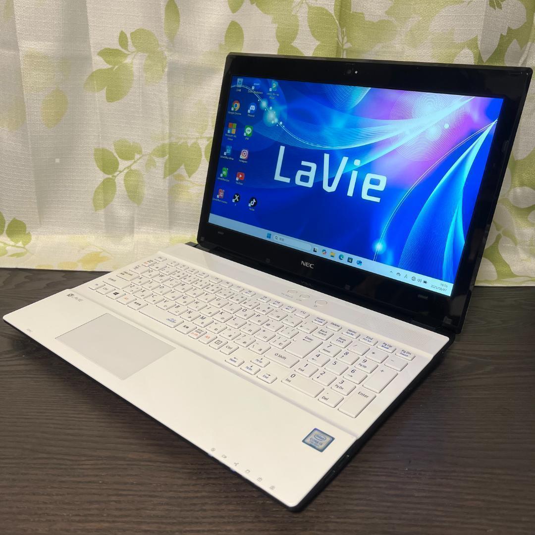 NEC LAVIE✨新品SSD256GB☆メモリ8GB☆Core i3