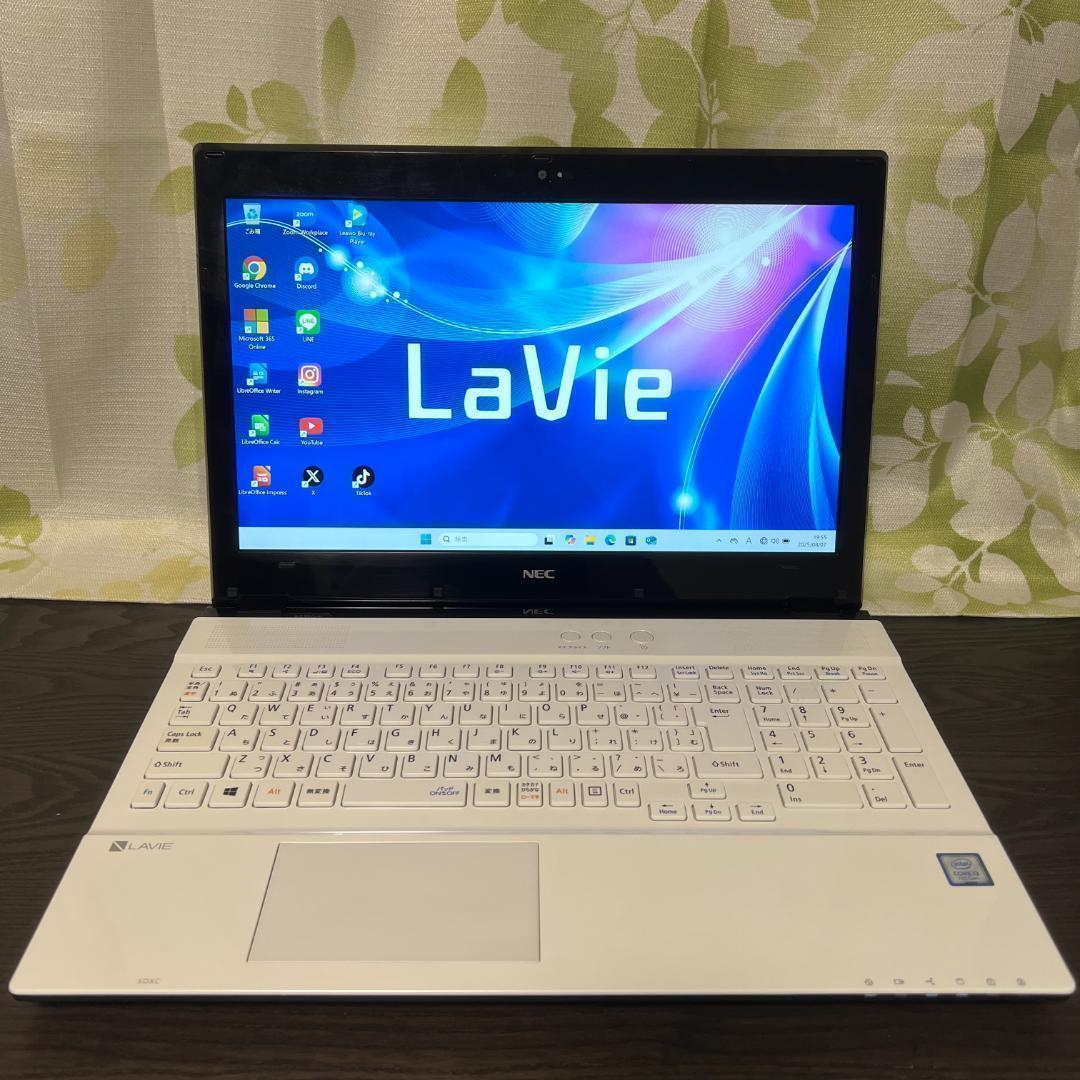 NEC LAVIE✨新品SSD256GB☆メモリ8GB☆Core i3