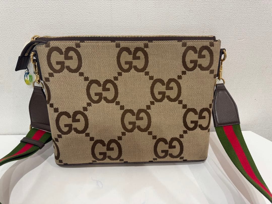 GUCCI ジャンボGG メッセンジャーバッグ