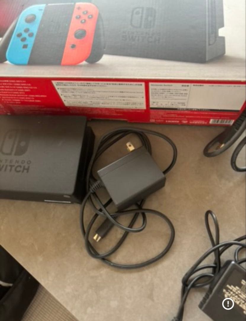 Nintendo Switch ネオンブルー/ネオンレッド ジャンク