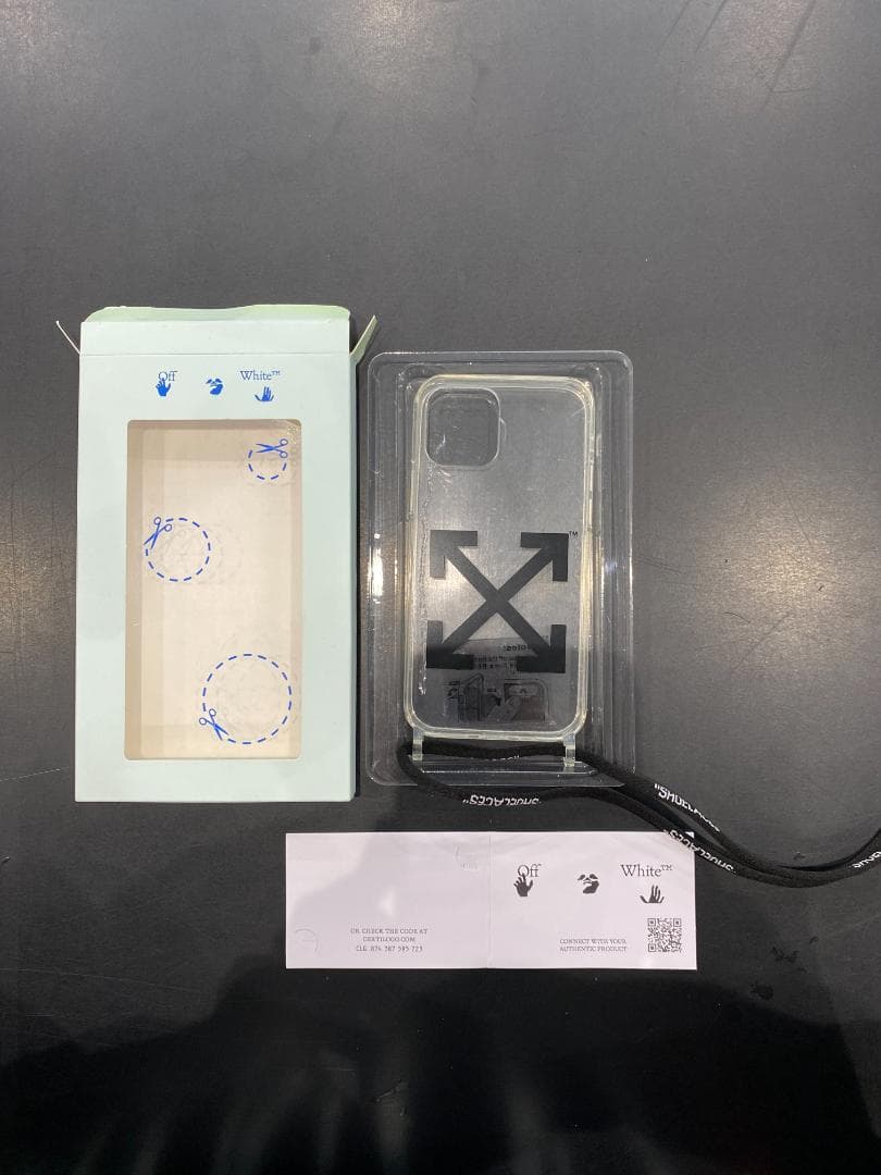 【新品未使用品】OFF-WHITE iPhone12 ケース