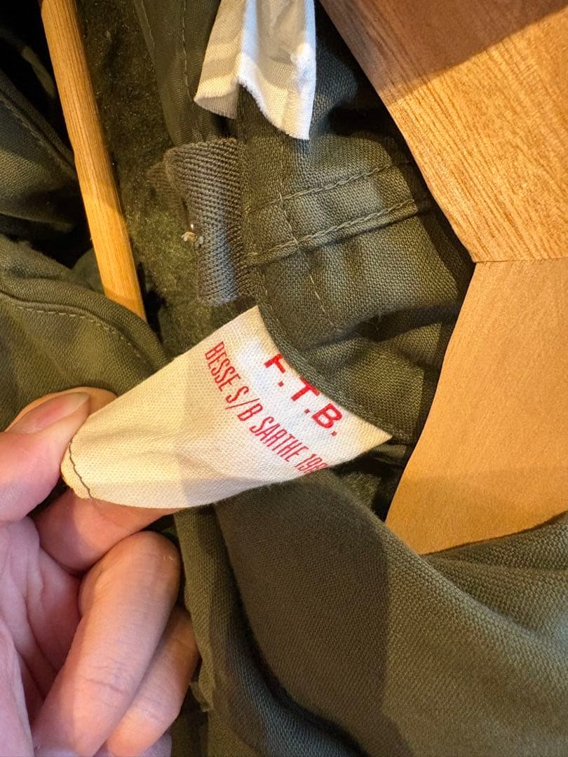 「美品」60s M64 フランス軍オリジナルコート ライナー付
