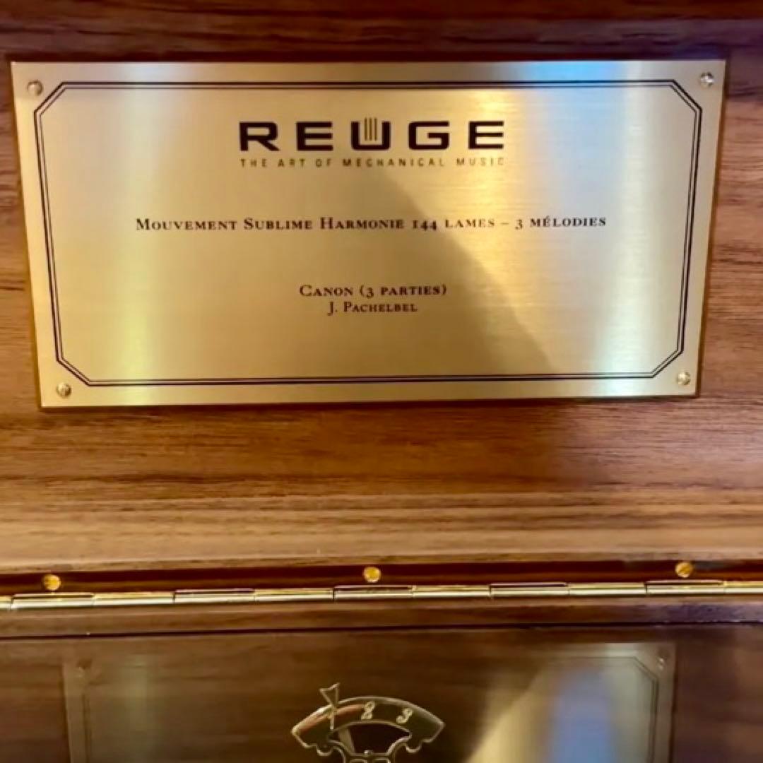新品リュージュREUGE144弁3曲カノン3パートJ.パッヘルベル オルゴール
