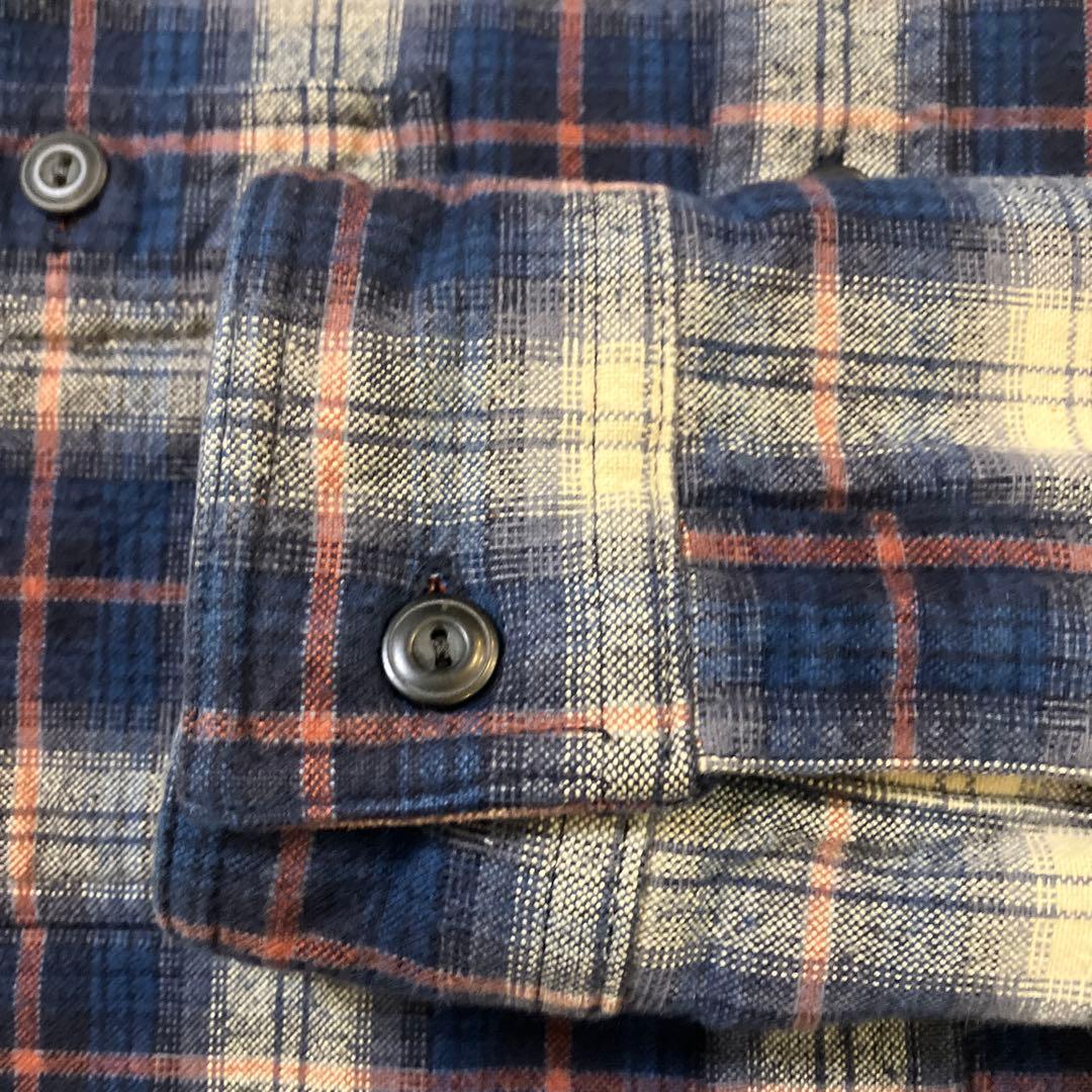 RRL 厚手ネルシャツ