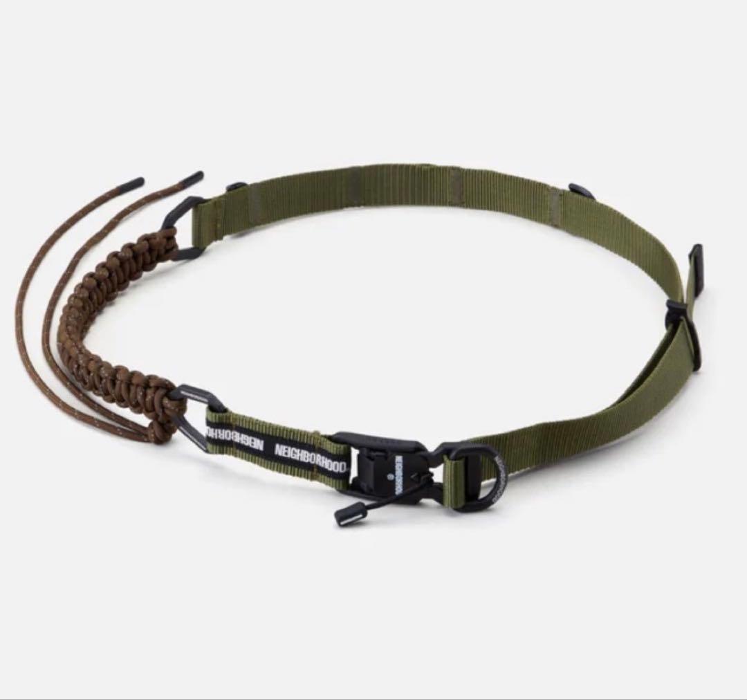 小物 NEIGHBORHOOD PARACORD BELT OL IVE DRAB