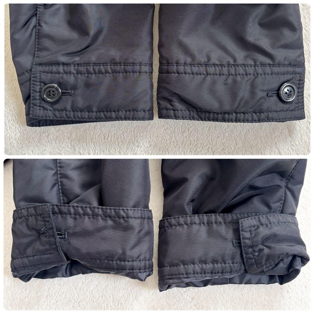 【美品】23区 LIMONTA ライナー付き　モッズコート　黒　大きめサイズ