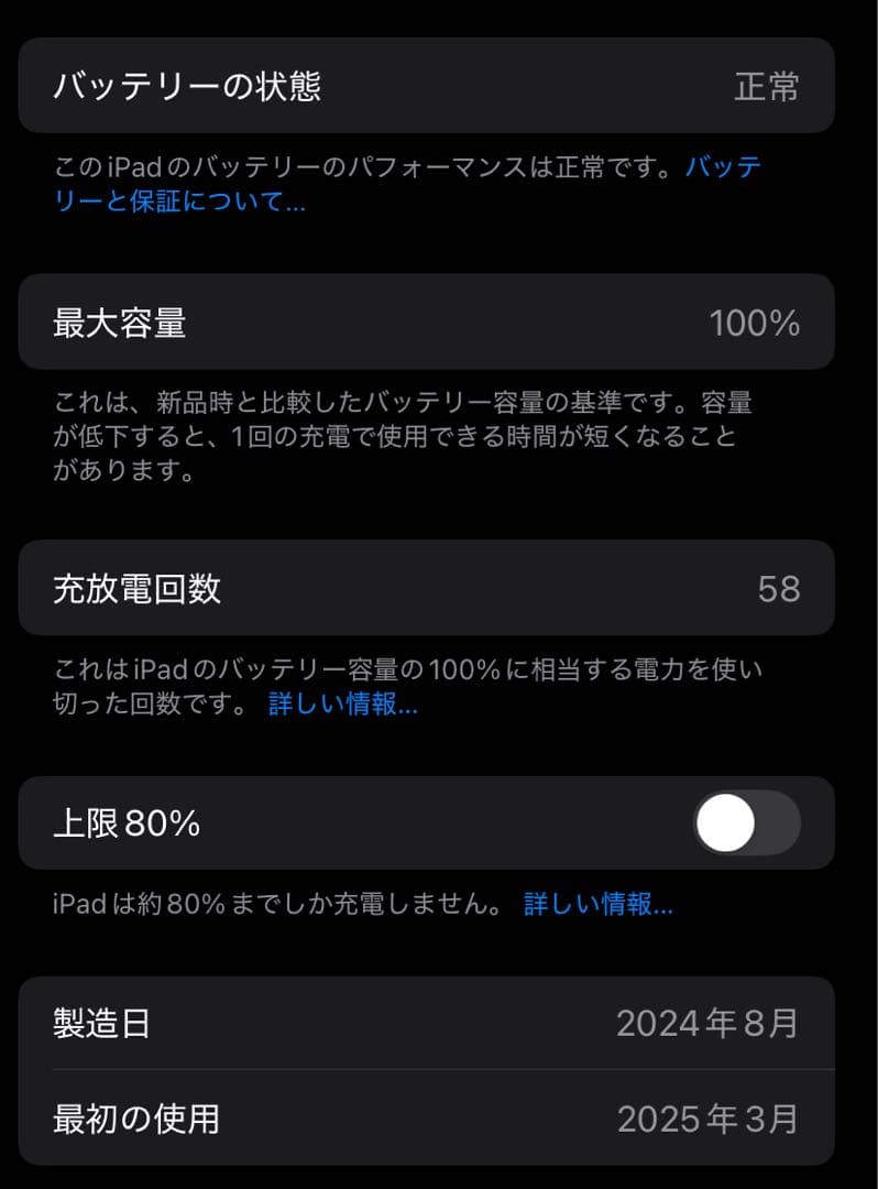 Apple iPad mini7スペースグレー