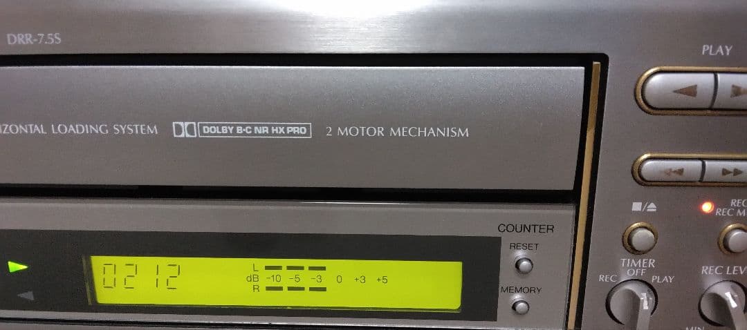 DENON カセットデッキ　DRR-7.5S