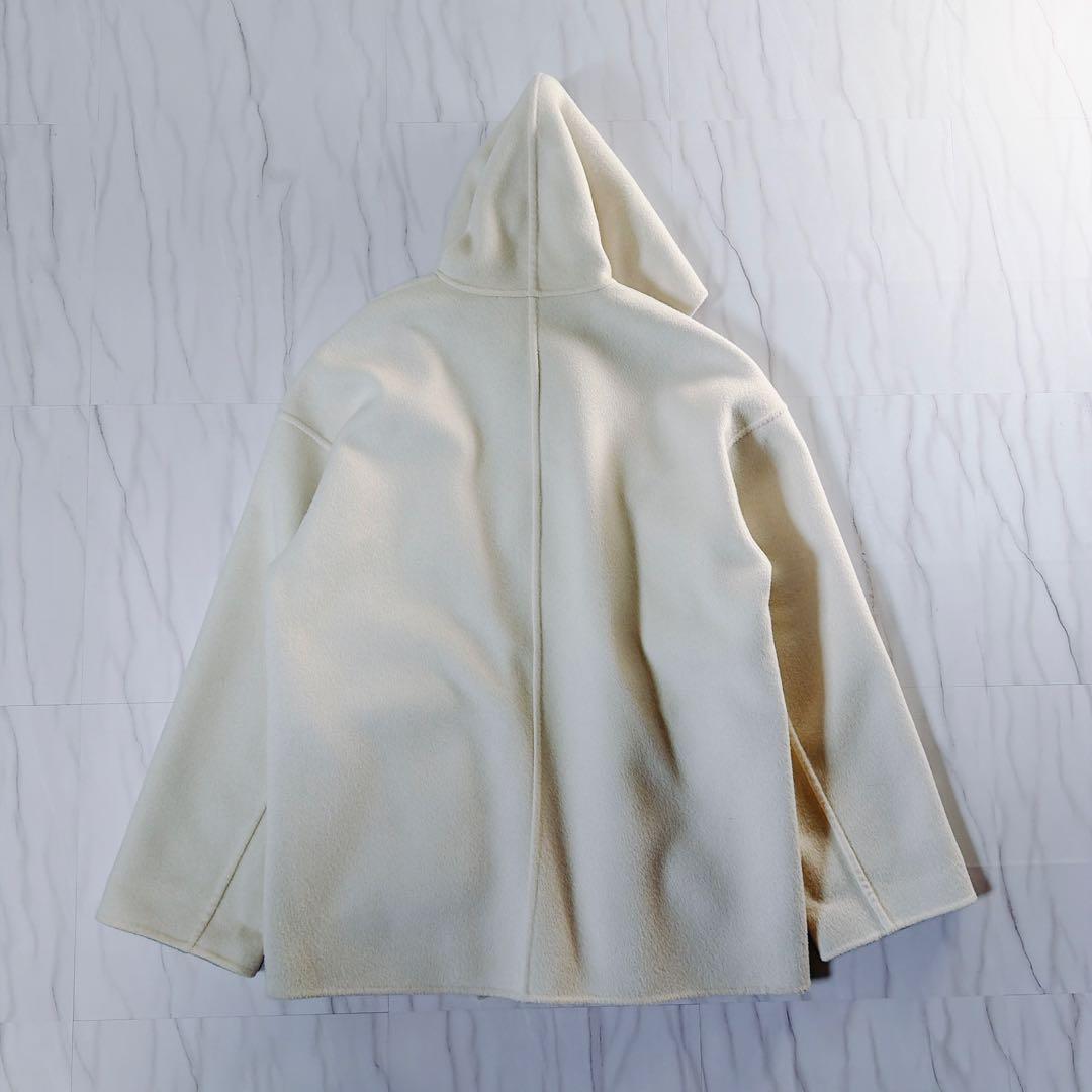 GALERIE VIE ダブルフェイス リバーシブル ショートコート フード