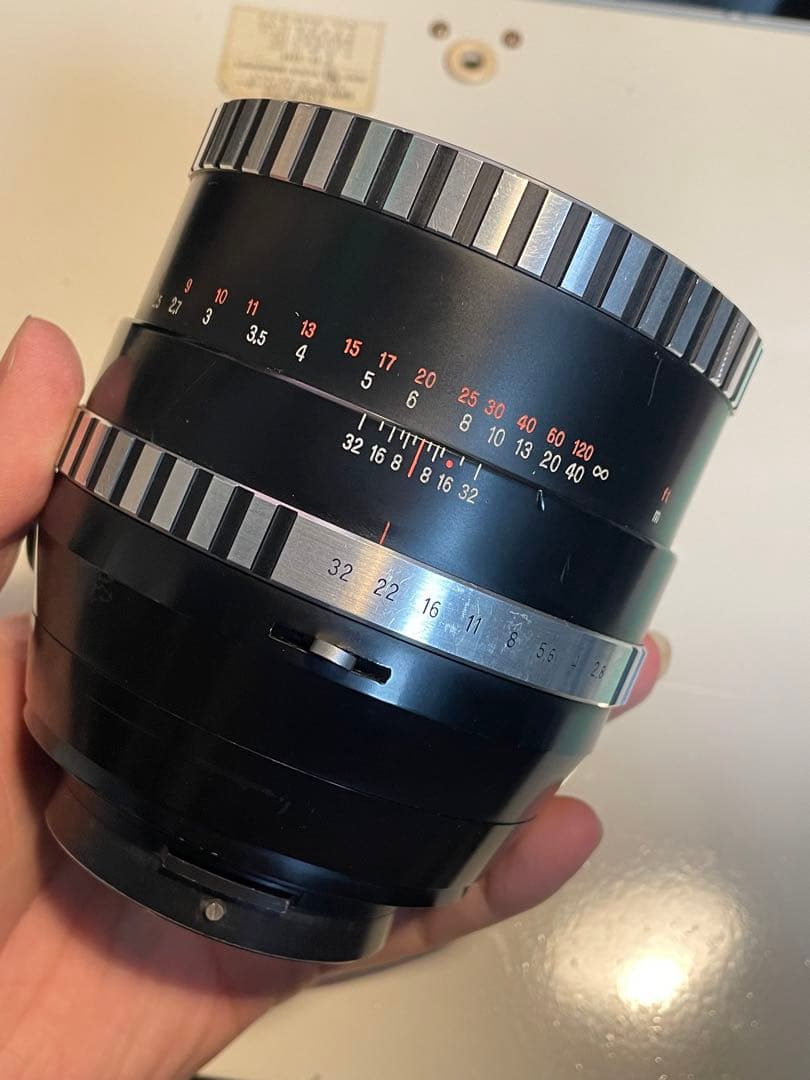 改造品 sonnar 180mm f2.8 大判　レンズ　carl zeiss