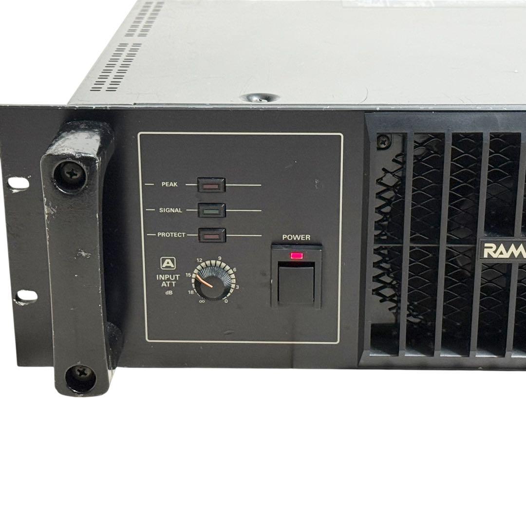【動作品】ナショナル RAMSA WP-9220 パワーアンプ 業務用