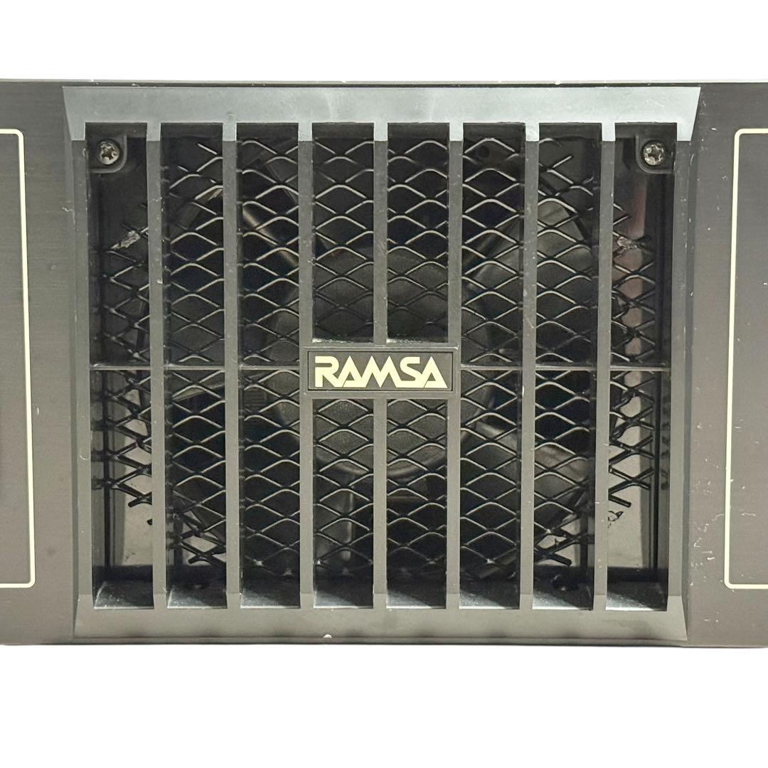 【動作品】ナショナル RAMSA WP-9220 パワーアンプ 業務用
