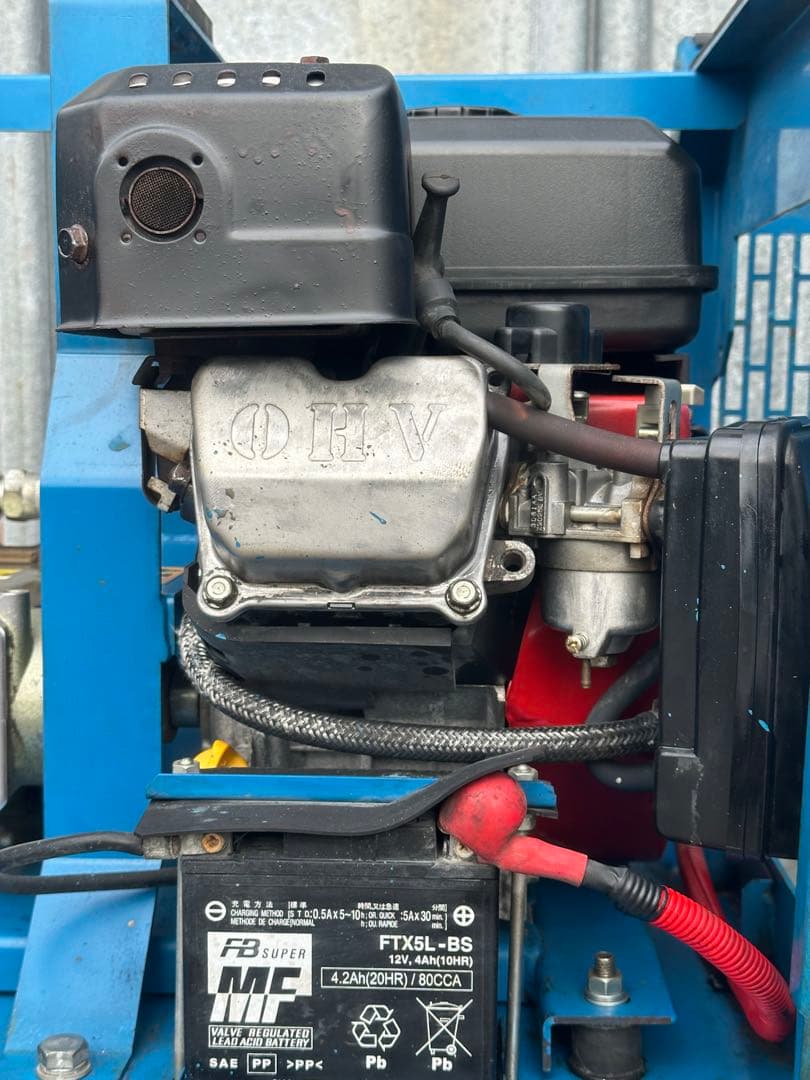 RX2. ツルミガソリンエンジン式高圧洗浄機 HPJ-550WES-1