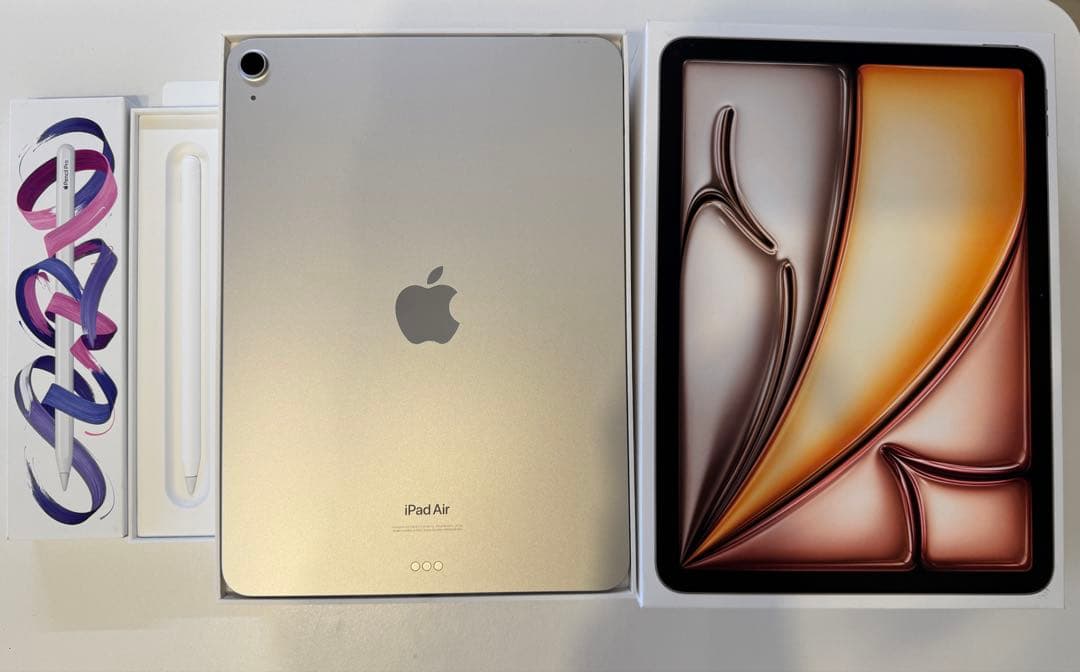 2/19まで iPadAir M2 128GB&Apple Pencil Pro