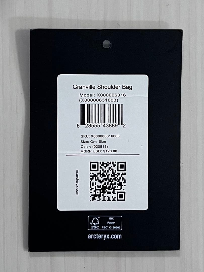 【新品同様】Arc'teryx アークテリクス クーリエ バッグ